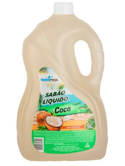 Imagem de Lava Roupas Líquido Quimiprol Coco 5 Litros