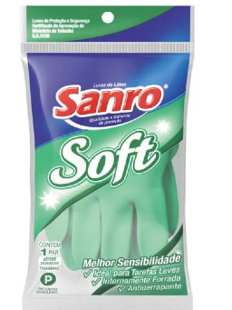 Imagem de Luvas Multiuso Sanro Soft P