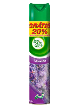 Imagem de Aromatizante Aerosol Bom Ar Lavanda 360ml