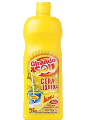 Imagem de Cera Líquida Amarela Girando Sol 750ml