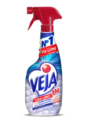Imagem de Tira Limo Veja X14 c/Cloro Gatilho 500ml