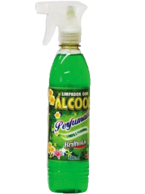 Imagem de Limpador C/ Álcool Perfumado Fresh Brilholac Gatilho 500ml