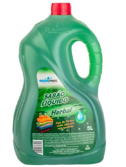 Imagem de Lava Roupas Liquido Herbal Glicerinado Quimiprol 5 litros