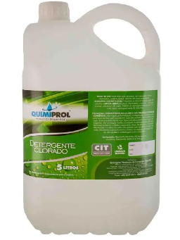 Imagem de Detergente Clorado Clorodet Quimiprol 5 Litros