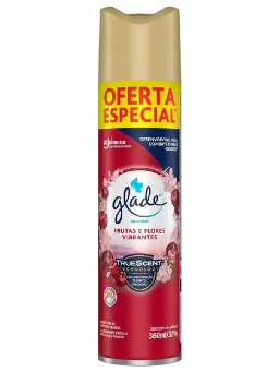 Imagem de Purificador de Ar Glade Aerossol Frutas e Flores Vibrantes 360ml