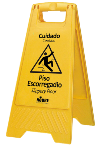 Imagem de Placa piso escorregadio Nobre