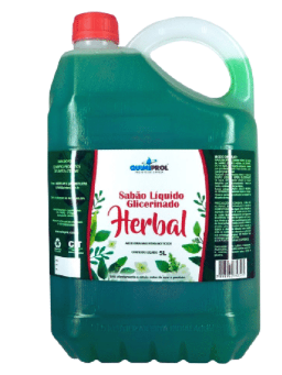 Imagem de Lava Roupas Liquido Herbal Glicerinado Quimiprol 5 litros