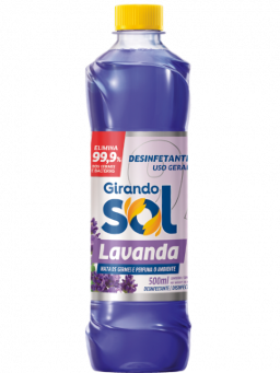 Imagem de Desinfetante Girando Sol Lavanda 500ml 