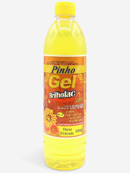 Imagem de Desinfetante Pinho Gel Flores 500ml