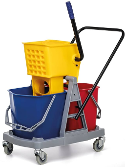 Imagem de Carro Balde Duplo c/ Espremedor 34 litros