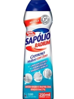 Imagem de Saponáceo Cremoso Radium Cloro 250ml