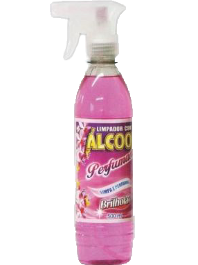 Imagem de Limpador C/ Álcool Perfumado Floral Brilholac Gatilho 500ml